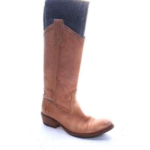 frye Shoes - FRYE carson pull on boots pull on tab western 6.5